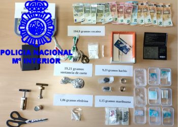 Detenido un joven por trapichear con cocaína en Vigo