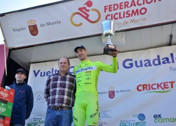 Moreira firma un triplete de segundos puestos en la Vuelta al Guadalentín