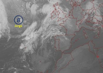 La borrasca ‘Jorge’ activa la alerta amarilla en las Rías Baixas, que aguardan una semana de lluvias