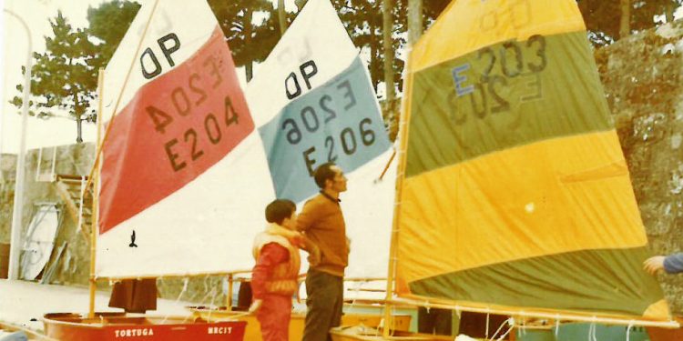 El Monte Real conmemora el medio siglo de la clase Optimist en Galicia