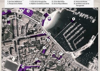 Programa completo e mapa para non perderse nada na Festa da Arribada 2020