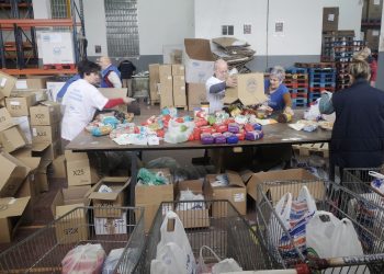 El Banco de Alimentos de Vigo repartió cerca de 1,8 millones de kilos de comida en 2019