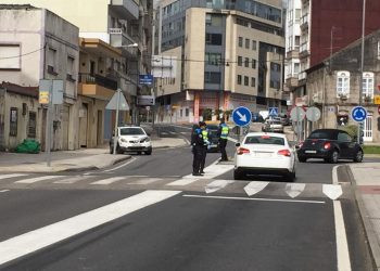A Policía Local de Ponteareas intensifica  os controis de persoas e vehículos