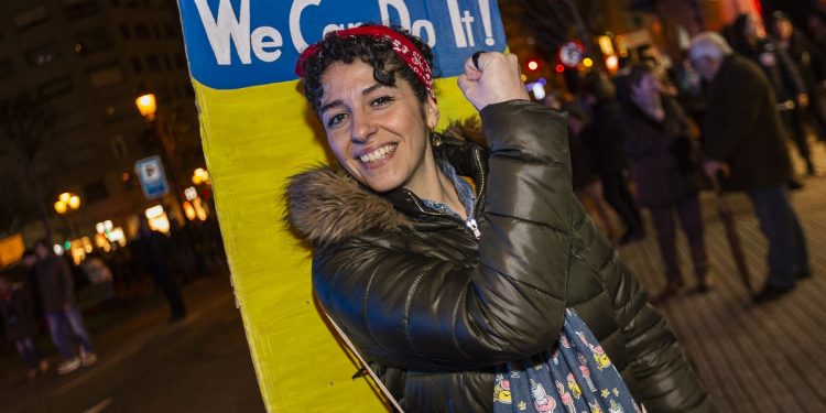 Día da Muller en Vigo:  protestas, recitales y manifestación central