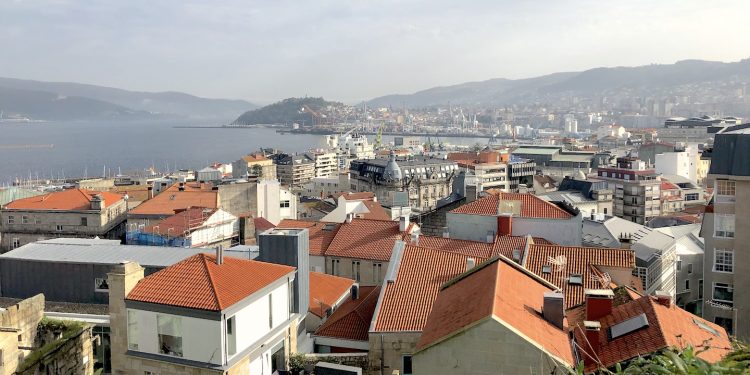 Vigo desde el Castillo de San Sebastián