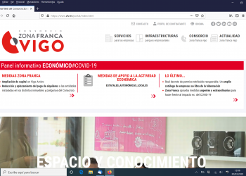 Zona Franca de Vigo habilita un módulo informativo con todas las ayudas económicas