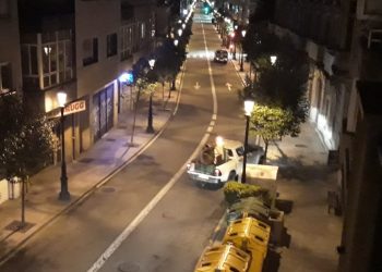 Os novos canóns de desinfección comezan a patrullar Vigo