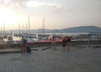 Zona Náutico pide al Puerto de Vigo que adelante la reparación del Paseo das Avenidas