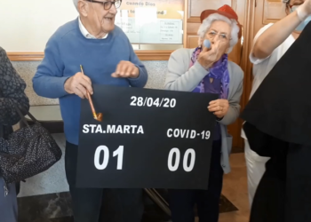 Cara y cruz con el Covid-19 en la residencia Santa Marta y el Hogar San Rafael