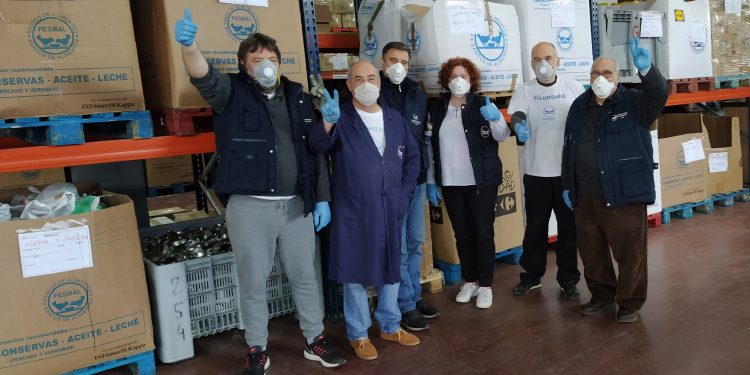El Banco de Alimentos de Vigo adelanta sus entregas y abastece hasta mayo a las ONG