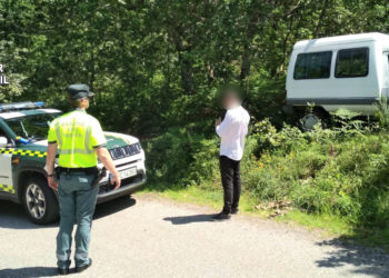 Detenido en Gondomar tras huir de la Guardia Civil e intentar tirar a los agentes de sus motos
