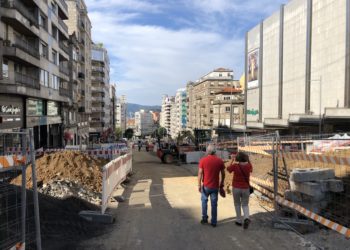 La instalación de las rampas mecánicas en la Gran Vía comenzará este martes