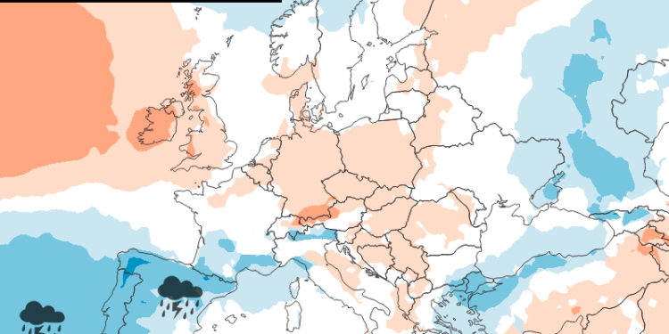 Bajada de temperaturas y tormentas para empezar junio en Galicia