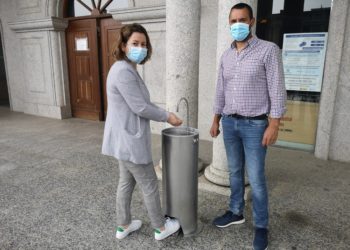 Salvaterra instalará nas rúas dispensadores de xel desinfectante