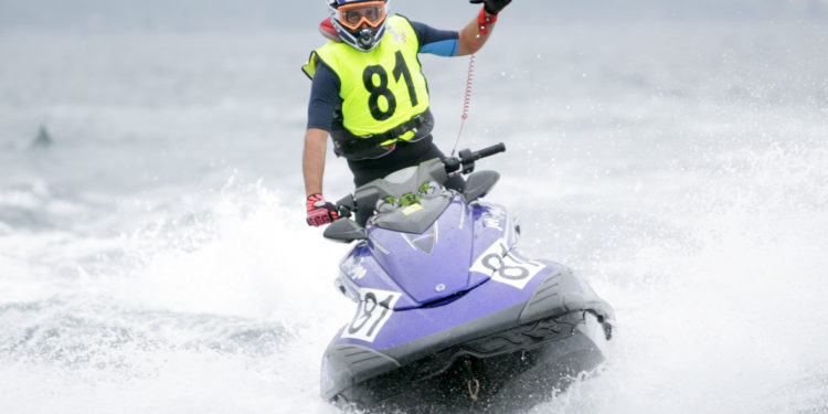 La Federación de Motonáutica mantiene el Campeonato de España de motos de agua en Vigo