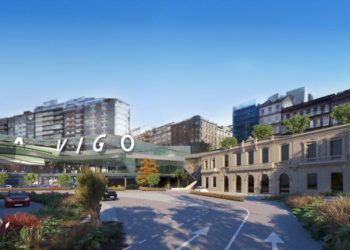 ascensor estación tren vigo vertical urzaiz praza estación vía norte centro vialia