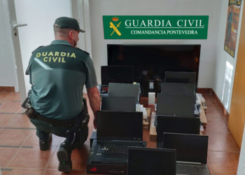 Detenido un vigués por robar ordenadores en la empresa de transporte en la que trabajaba