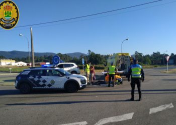 Herida grave una ciclista tras ser golpeada por un coche en Tomiño