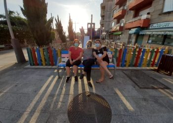 Nigrán inaugura o seu primeiro banco contra a transfobia