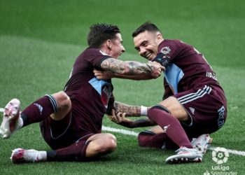 Aspas da a un Celta impecable tres puntos de oro para la salvación