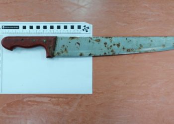 Interceptado con un machete tras participar en una reyerta en Teis