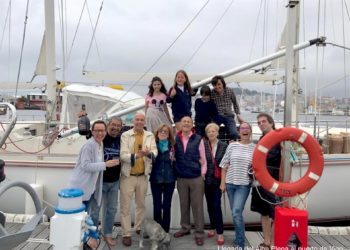 El viaje equinoccial de los vigueses Nuria Cora y Julio Montenegro