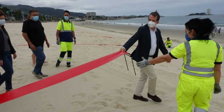 Caballero aclara las restricciones en las playas: “Claro que se va a poder tomar un sándwich o un agua”