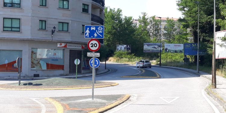 Ponteareas dá prioridade aos peóns e reduce a velocidade nos accesos ao centro urbano