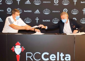 Óscar García y el Celta sellan la renovación del técnico por una temporada y otra opcional