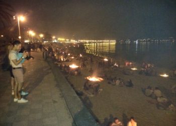 Caballero garantiza hogueras en San Juan aunque las asociaciones no prevén organizarlas