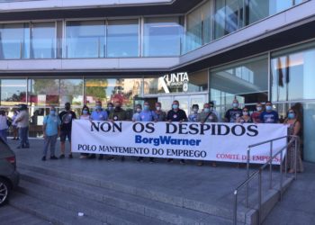 Os traballadores de BorgWarner en Vigo e Nigrán van á folga indefinida contra os 103 despidos