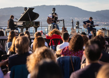 Los Secretos estrena el «Paraíso» del TerraCeo sobre el Mar de Vigo