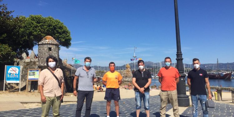 Baiona controlará o aforo das praias con drons