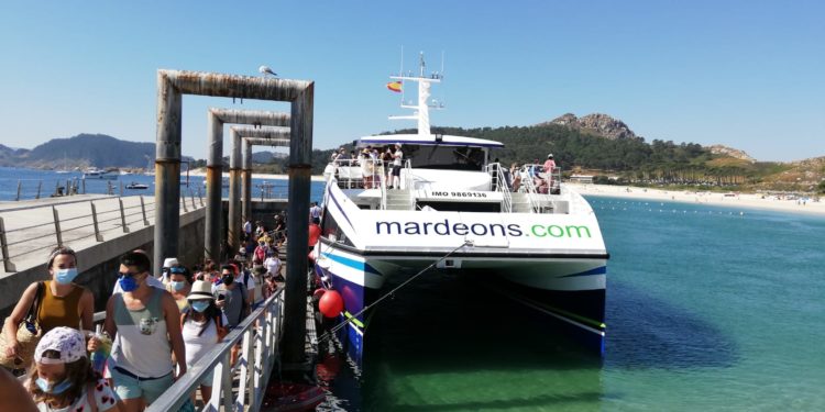 El paraíso de las Illas Cíes, de nuevo destino más demandando, lleno ya hasta el martes