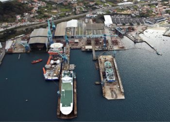 Metalships lanza en sus instalaciones de Teis un gran centro de reparación naval en la Ría de Vigo