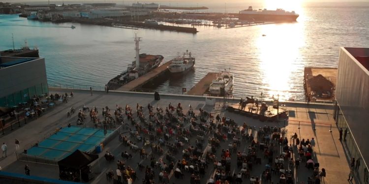Así es desde dentro (y desde arriba) el Festival TerraCeo sobre el Mar de Vigo