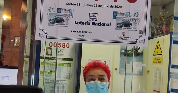 Toca en Vigo el segundo premio de la Lotería Nacional