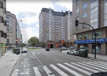 Atropellada una mujer en Vigo por un coche que colisionó con otro