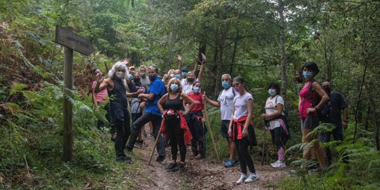 Camiño a Camiño propón dúas rutas polos montes de Zamáns e San Miguiel de Oia