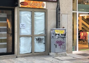 El final de los gofres de la Rúa do Príncipe