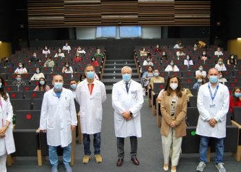 A área sanitaria de Vigo deu a benvida a 89 residentes de primeiro ano