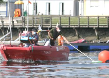 Tomiño alberga la última prueba del Campeonato Gallego Inclusivo de Motonáutica