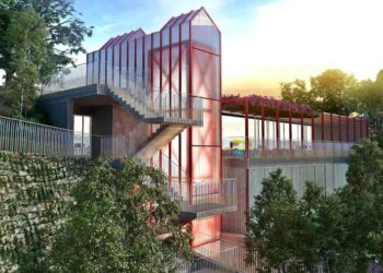 Un nuevo ascensor con pasadizo conectará O Berbés con el Barrio do Cura