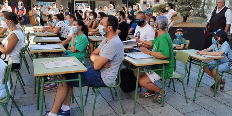 Foanpas convoca una concentración para reclamar una vuelta segura a las aulas