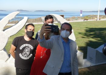 Vigo tiene un nuevo “referente para selfis” con las islas Cíes de fondo