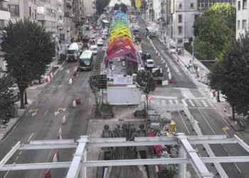 El asfaltado de la Gran Vía provocara cortes de tráfico en la avenida casi toda esta semana
