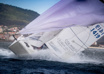 «Noticia» toma el mando en el Open de España de J70 en la Ría de Vigo
