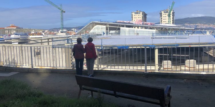 Contemplando el mar desde Vía Norte