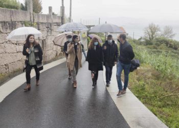 A Deputación impulsa unha vía con prioridade peonil e ciclista entre Cangas e Moaña