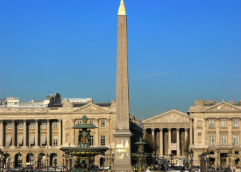 Un obelisco egipcio para lograr la concordia de los franceses